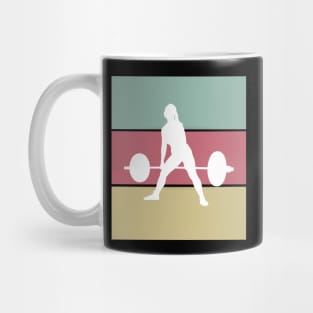 Powerlifting Girl Deadlift Mug